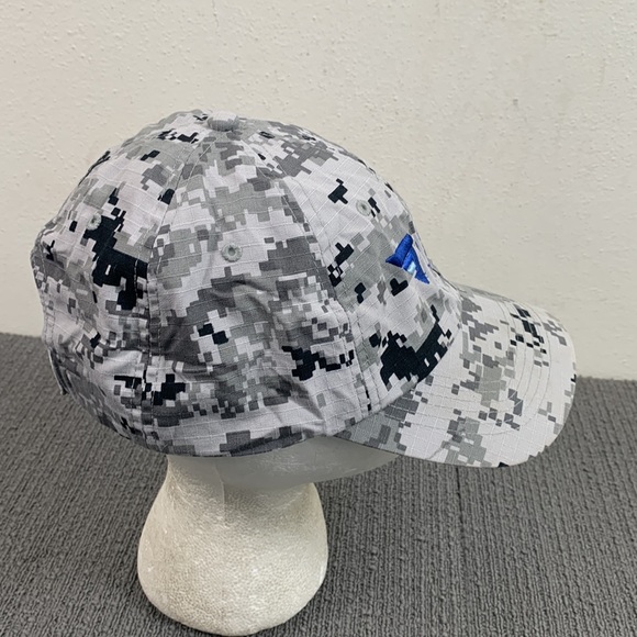 Vector Force Development Baseball Hat OSFA Gray Digital Camouflage Strapback - Picture 10 of 14